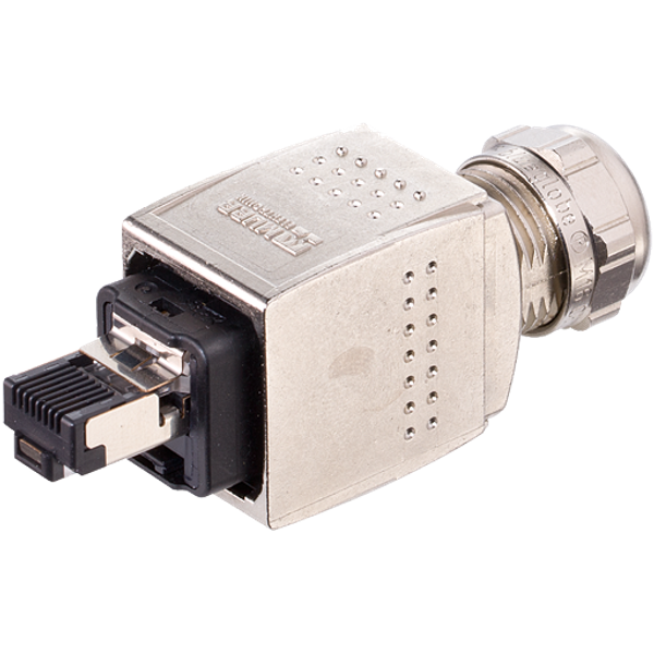 PUSH PULL RJ45 MALE 0° PROFINET image 1