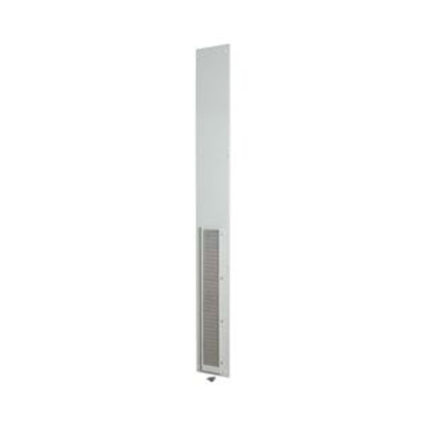 Rearwall, ventilated, HxW=2000x300mm, IP42, grey image 4