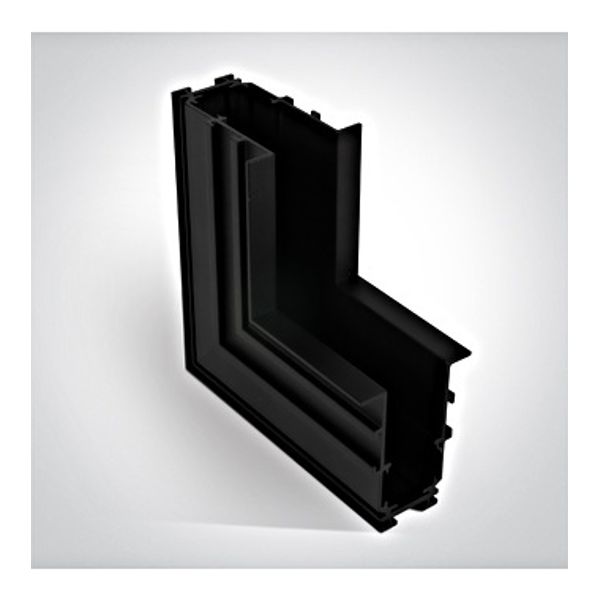 Vertical recessed corner for series VIGO MIDI, black image 1