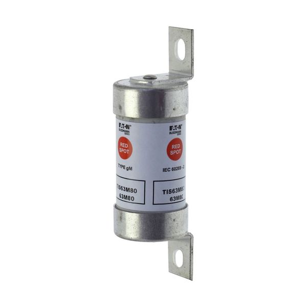 Fuse-link, LV, 63 A, AC 660 V, DC 460 V, BS88/A3, 22 x 86 mm, gM, BS, 63M100 image 9