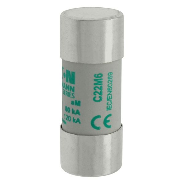 Fuse-link, LV, 6 A, AC 690 V, 22 x 58 mm, aM, IEC image 8