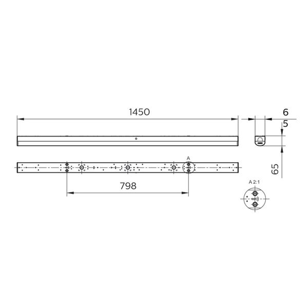 BN126C LED80S/840 PSU ELB3 L1500 image 3