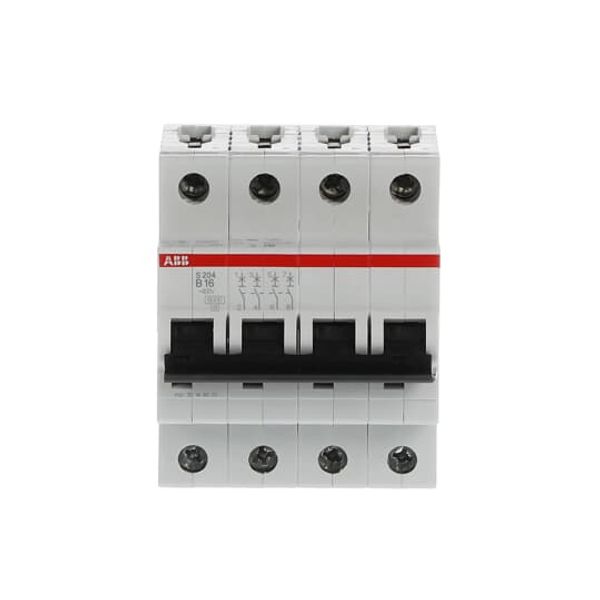 S204-B16 Miniature Circuit Breaker - 4P - B - 16 A image 6