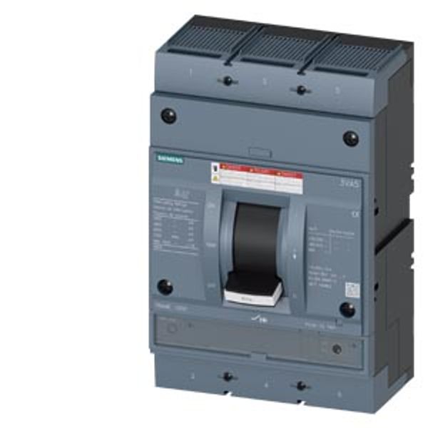 Circuit breaker 3VA5 UL frame 800 breaking capacity class C 100 kA @ 480V 3-pole image 1