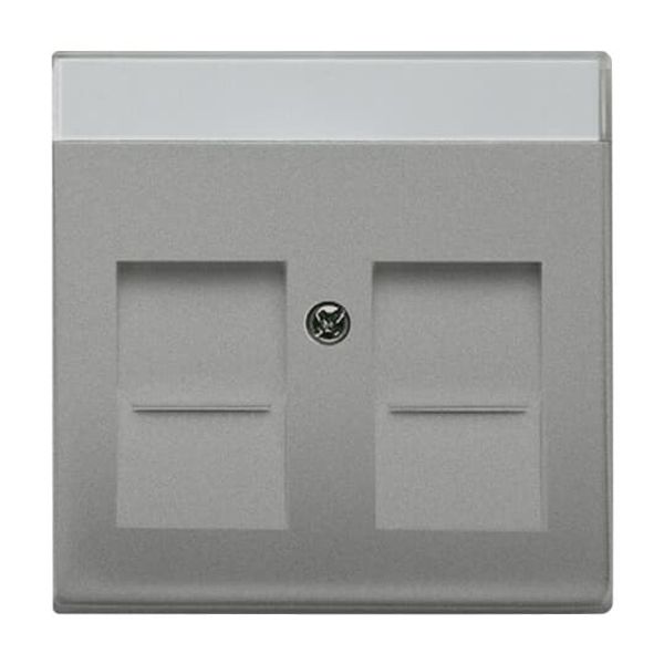 1746/10-803 CoverPlates (partly incl. Insert) Busch-axcent®, solo® grey metallic image 9