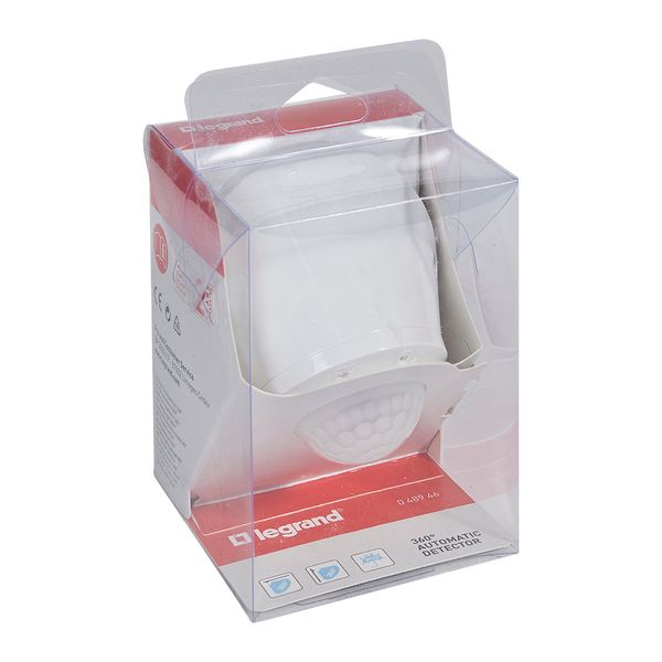 360° motion sensor - IP 55 - 8 m - surface-mounting - PIR technology - blister image 1