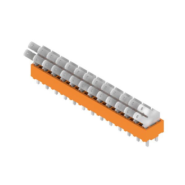 PCB terminal, 5.00 mm, Number of poles: 13, Conductor outlet direction image 2