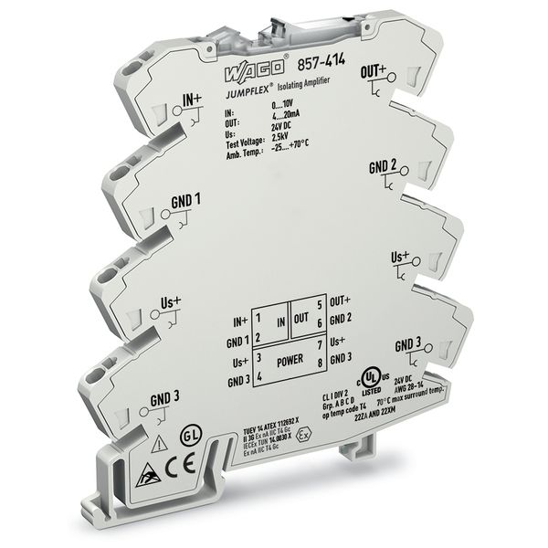 Isolation amplifier Voltage input signal Current output signal image 3