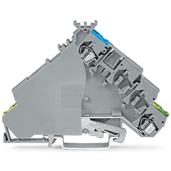 3-conductor sensor/actuator terminal block with colored conductor entr image 4