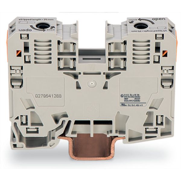 2-conductor through terminal block 35 mm² suitable for Ex e II applica image 3