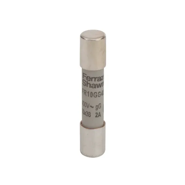 Cylindrical fuse-link gG 10x38 IEC 400VAC 2A With Striker image 2