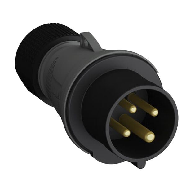 Industrial Plugs, 3P+E, 7 hour, Red, IP44, 30A, 480V, UL/CSA approved and CE compliant image 1