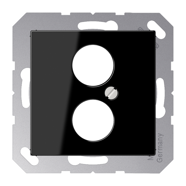 Centre plate f.Hifi socket A562-2BFSW image 2