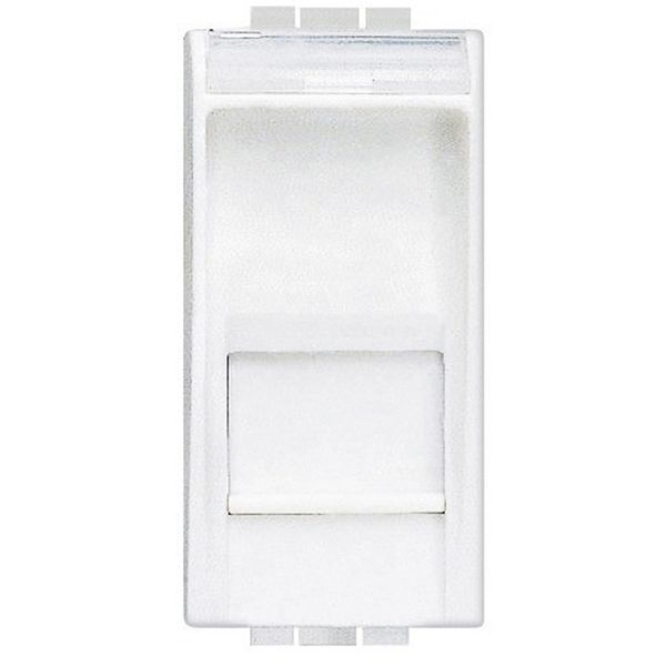 RJ45 socket LivingLight category 6 FTP 1 module white image 2