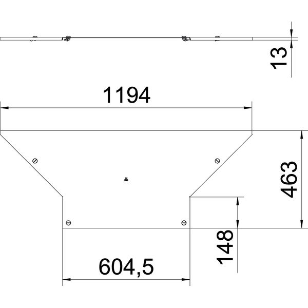 LAAD 600 R3 A2 Cover for add-on tee with turn buckle B600 image 2