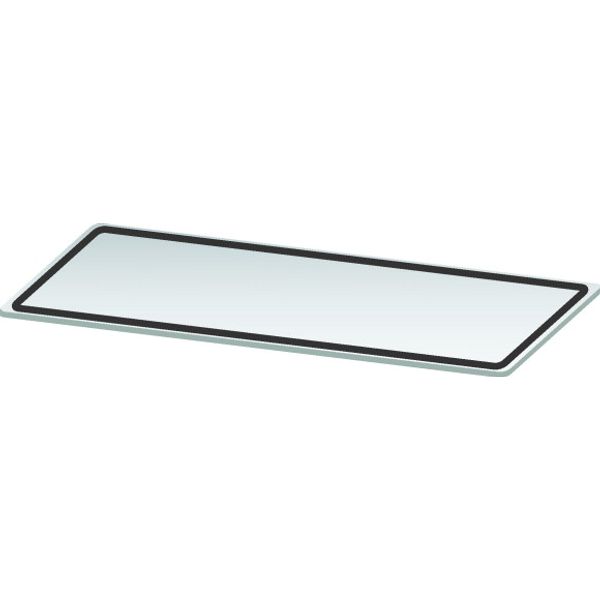 Blank bottom plate with seal, WxD=262x172mm image 1