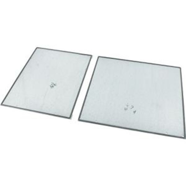 Bottom plate, galvanized, for WxD=600x800mm, divided 4/2 image 2