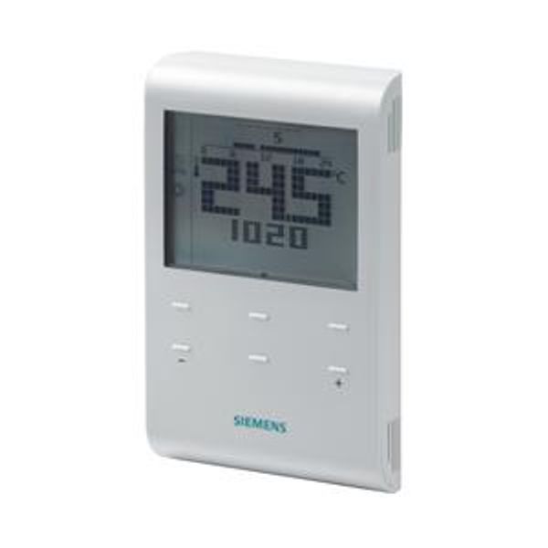 RDE100.1RF - Wireless room thermostat with auto timer image 1