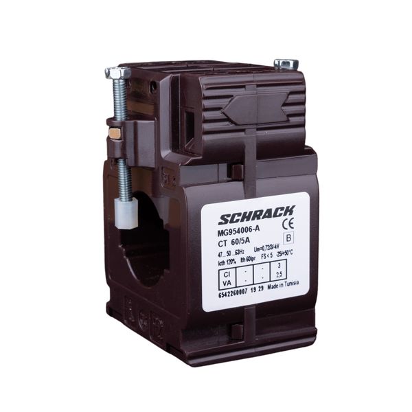 Current transformer 60/5A 30x10,  class 3 image 3