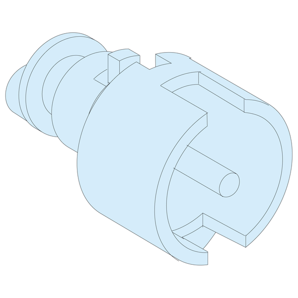 3MM DOUBLE BAR IP55HAND.INSERT image 1