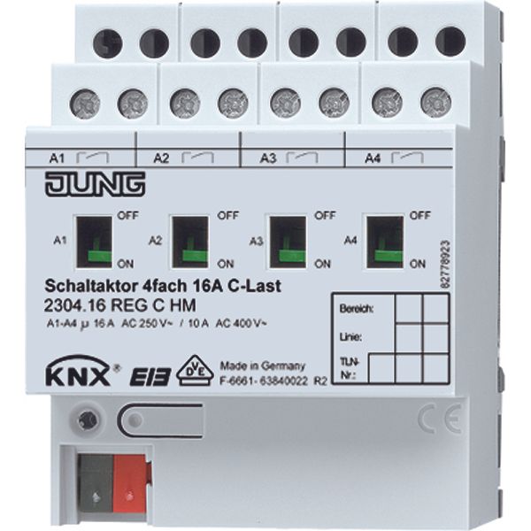 Output module KNX Switch actuator C-load image 1