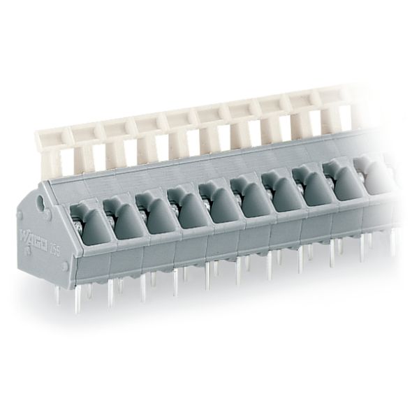 PCB terminal block push-button 2.5 mm² light gray image 4