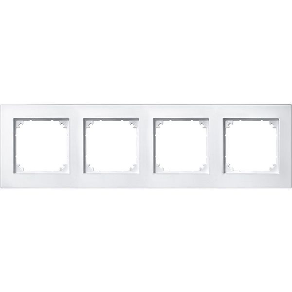 M-PLAN frame, 4-fold, polar white image 1