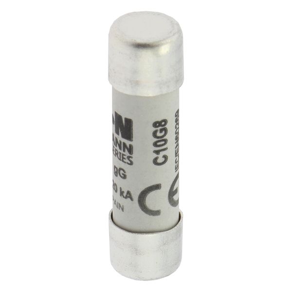 Fuse-link, LV, 8 A, AC 500 V, 10 x 38 mm, gL/gG, IEC image 19