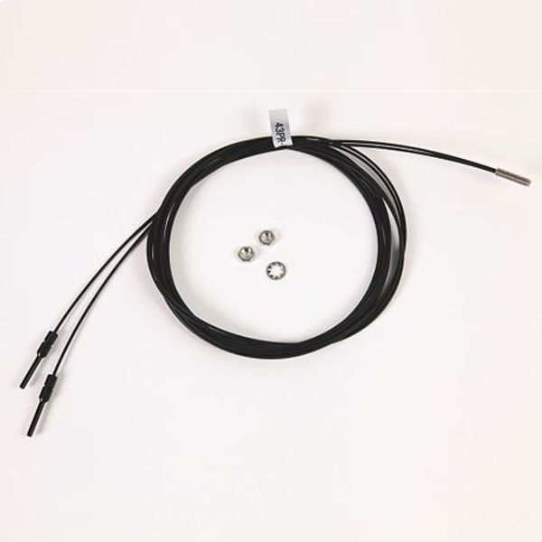 Allen-Bradley 43PR-NAS60FM Fiber Optic Cable, Plastic, Diffuse (Bifurcated Cable), Standard Bundle 0.5mm, Stainless Steel, 0.50 mm x 1, 0.25 mm x 4 Diameter, Coaxial Arrangement, 1.93 m (78 in.) image 1