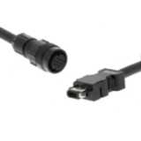 1S series servo encoder cable, 3m, 230V: 900W-1.5kW, 400V: 400W-15kW image 2