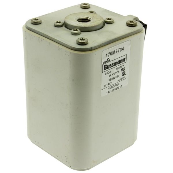 Fuse-link, high speed, 315 A, AC 1250 V, size 3, 76 x 92 x 159 mm, aR, IEC, UL, single indicator image 14