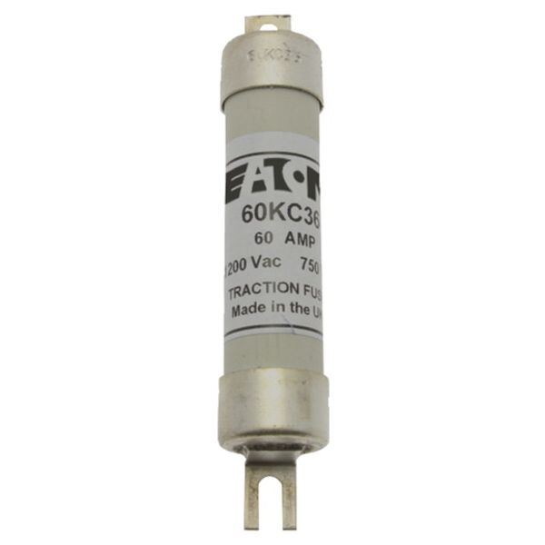 Fuse-link, High Speed, 60 A, DC 750 V, 28 x 138 mm, gL/gG, IEC image 2