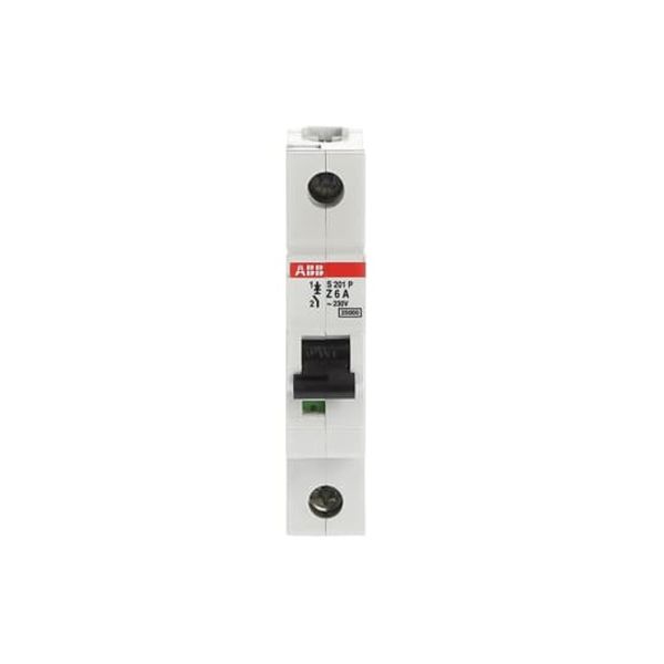 S201P-Z6 Miniature Circuit Breaker - 1P - Z - 6 A image 5