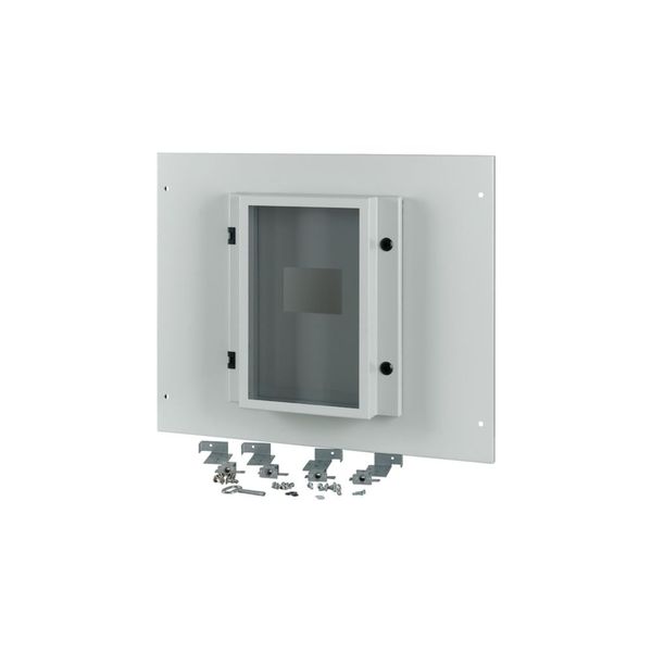 Front plate, NZM4, 4p, fixed with mechanical interlock, W=800mm, IP55 image 2