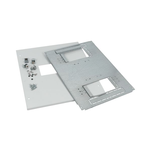 Mounting kit, NZM4, 1600A, 4p, fixed version, W=425mm, grey image 5