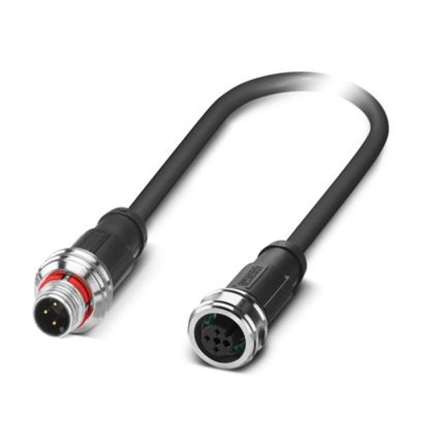 SAC-3P-P12MS/ 3,0-PUR/P12FS SH - Sensor/actuator cable image 1