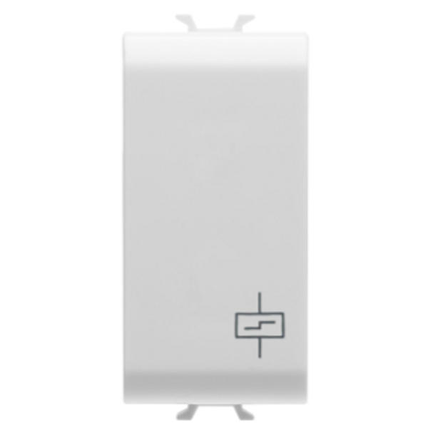 LATCHING RELAY 230V ac 50/60Hz - 1P 10AX 250V ac - 1 MODULE - GLOSSY WHITE - CHORUSMART image 1