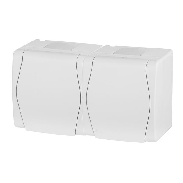 HERMES 2 SOCKET 2x2P+Z SCHUKO image 1