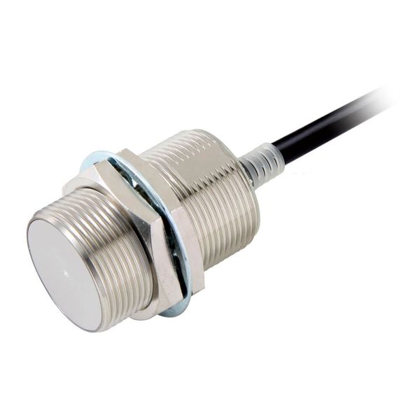 Proximity sensor, inductive, nickel-brass, short body, M30, shielded, image 1