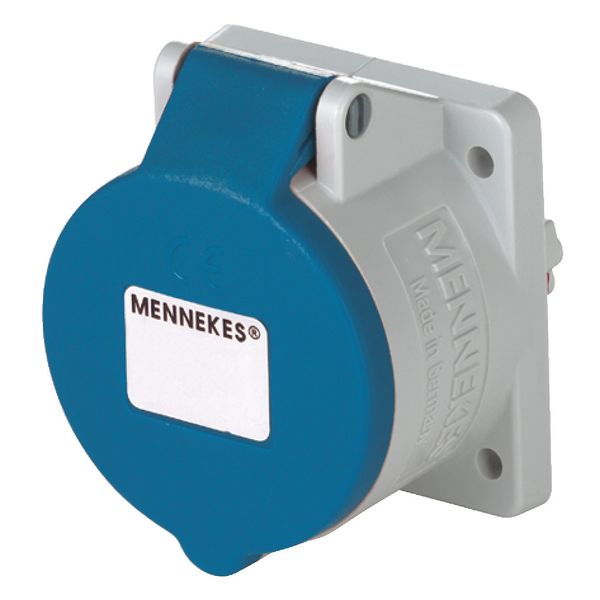 Mennekes Panel mounted recept., 32A3p6h230V, IP44 1787 image 1