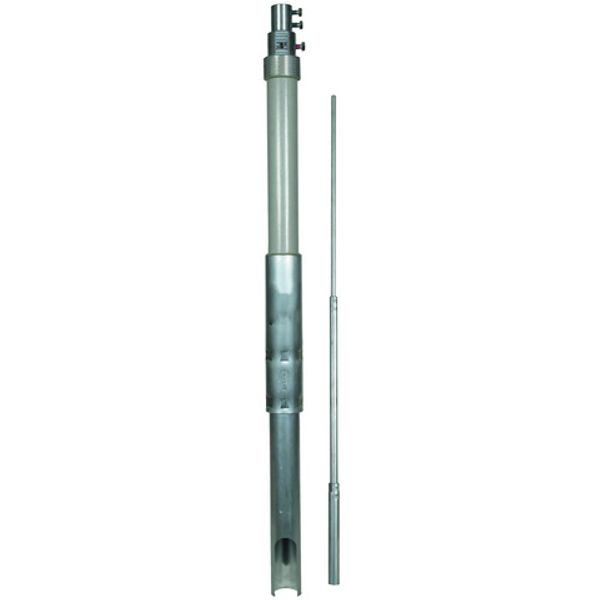 Supp.tube D 50mm L 3200mm GRP/Al w. air- ter.rod D 22/16/10mm L 2.5m,  image 1