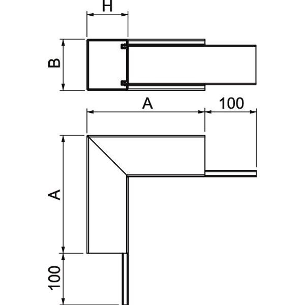 PLM IC 0810 FS Internal corner with fire protection mesh 330x100x330 image 2