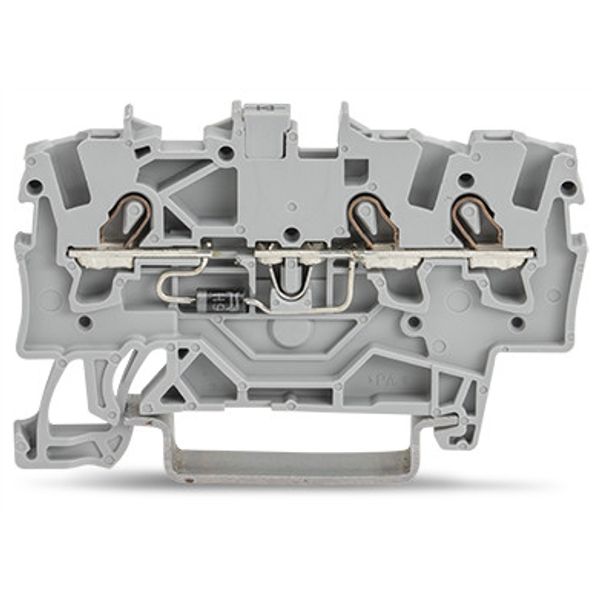 2001-1311/1000-411 Component terminal block; 3-conductor; with diode 1N4007 image 2