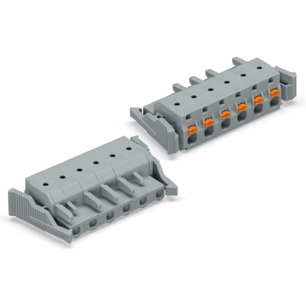 2231-209/037-000 1-conductor female connector; push-button; Push-in CAGE CLAMP® image 4