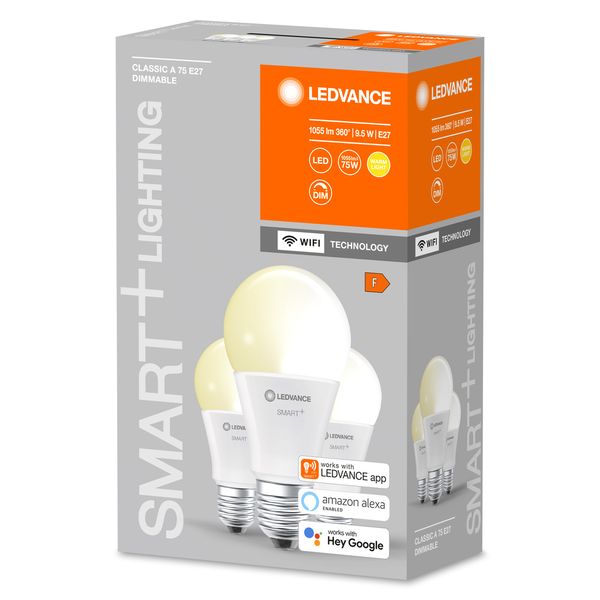 SMART+ WiFi Classic Dimmable 75 9.5 W/2700 K E27 image 6