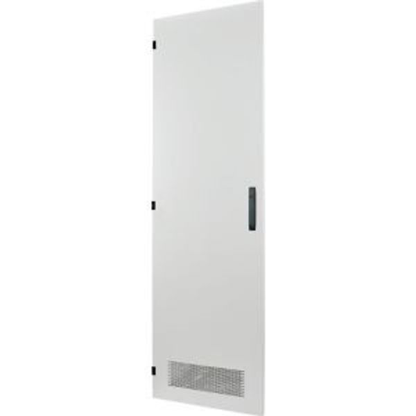 Door to switchgear area, ventilated, right, IP30, HxW=2000x600mm, grey image 4