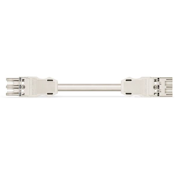 pre-assembled interconnecting cable Eca Socket/plug white image 4