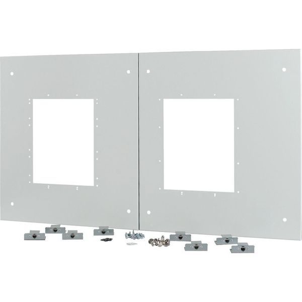 Front panel for 2x IZMX16, fixed mounting, HxW=550x1000mm image 4