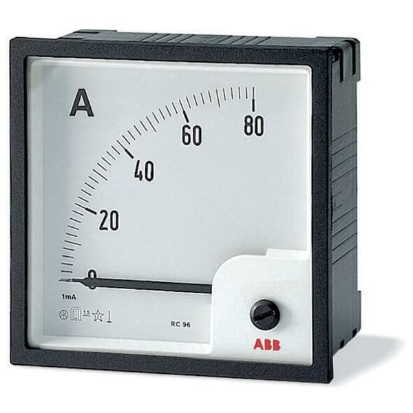 AMT1-A1-40/96 Analogue Ammeter image 2