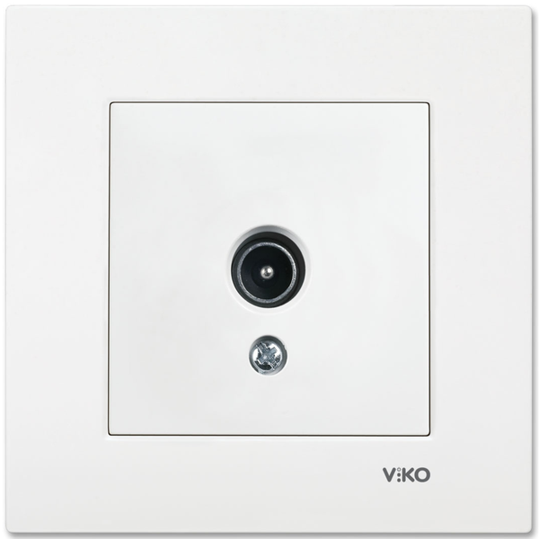 Karre White TV Socket Unresisting image 1